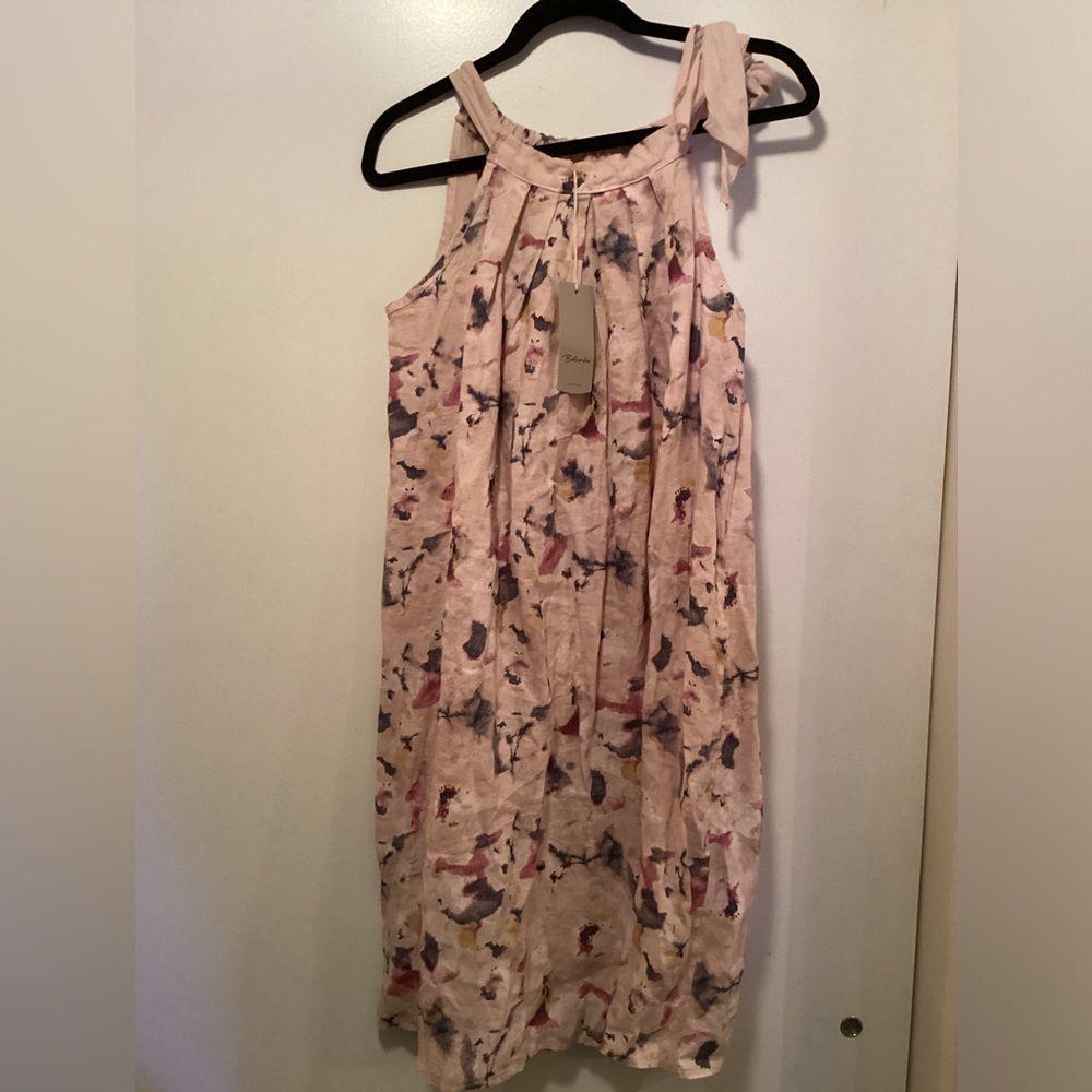 Bellambra Linen Mini Shift Dress